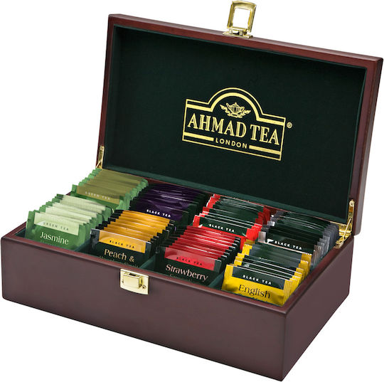 Ahmad Tea 856 Set 1Stück Behälter Tee mit Deckel Metallisch Braun