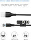 Foneng X62 Magnetic Cablu USB la Lightning / Ty...