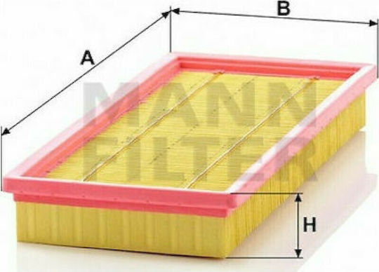 Mann Filter Φίλτρο Αέρα Αυτοκινήτου