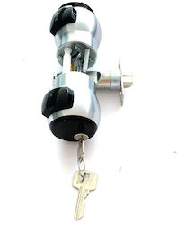 Meroni Serrature Premi Apri Nova Knob Lock Silv...