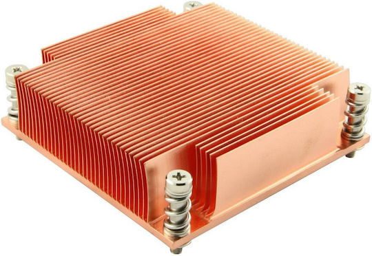 Inter-Tech G-129 Παθητική Ψύκτρα Επεξεργαστή για Socket 115x Πορτοκαλί