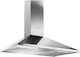 Pyramis Plus Απορροφητήρας Καμινάδα 90cm Inox