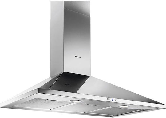 Pyramis Plus Απορροφητήρας Καμινάδα 90cm Inox