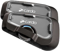 Cardo Freecom 4X Ενδοεπικοινωνία Διπλή για Κράνος Μηχανής με Bluetooth