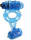 Alive Double Ding Vibrating Cock Ring Schwanz & Hoden Blue