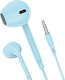 Leewello EJ-064 Earbuds Handsfree με Βύσμα 3.5m...