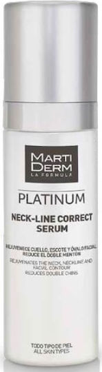 Martiderm Platinum Neck-Line Αντιγηραντικό Serum Προσώπου για Σύσφιξη 50ml