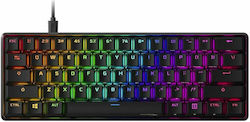 HyperX Alloy Origins Aqua Switches Gaming Tastatură Mecanică Fără cheie cu iluminare RGB (Engleză US)