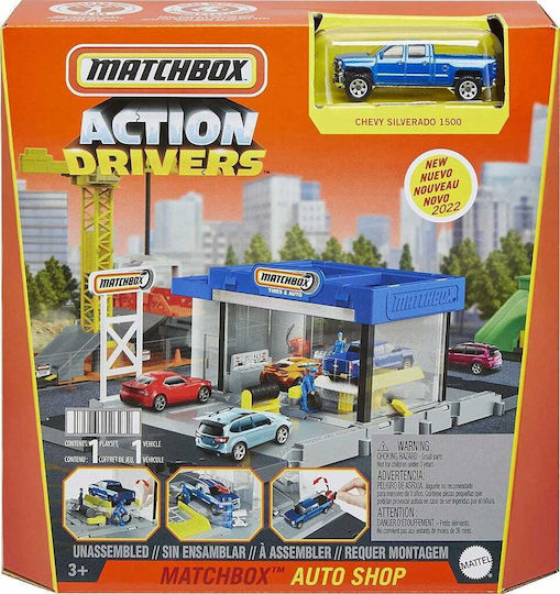 Mattel Matchbox Auto Shop Garaj 1:64 Pentru 3+ Ani