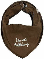 Name It Bandana din 100% Bumbac cu buton Maro