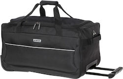 Diplomat ZC Wheeled Fabric Sack Voyage Black L55xW30xH31cm