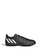 Adidas Predator Edge.4 TF Χαμηλά Ποδοσφαιρικά Παπούτσια με Σχάρα Core Black / Cloud White / Vivid Red