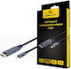 Cablexpert Video Cable USB-C Male - DisplayPort Grey 1.8m