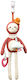 Babyono Hanging Baby Car Toy with Teether Slowp...