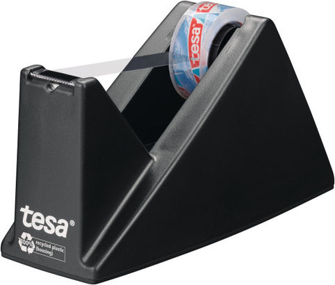 Tesa Βάση για Σελοτέιπ Easy Cut Black Μαύρο