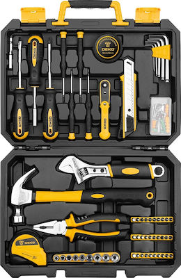 Deko DKMT100 Tool Case with 100 Tools