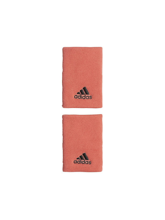 adidas Tennis Athletic Wristbands Orange