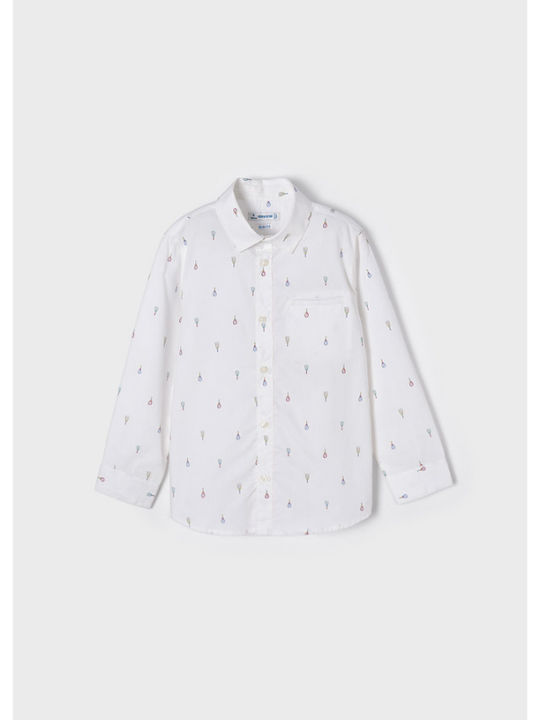 Mayoral Kids Shirt White