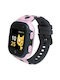Canyon Λουράκι Kinder Smartwatch mit GPS und Kautschuk/Plastik Armband Rosa