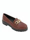 Elenross Women's Loafers in Brown Color