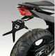 Barracuda Foldable Motorcycle License Plate Holder for License Plate Holder for Yamaha XJ6