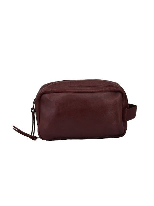 Leather 100 LEATHER BAG-NESER CODE: 04-BAG-ILBS-6004 (BORDEUX)