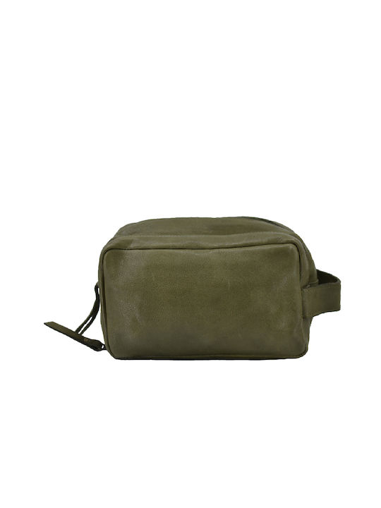 Leather 100 LEATHER BAG-NESER CODE: 04-BAG-ILBS-6004 (GREEN)