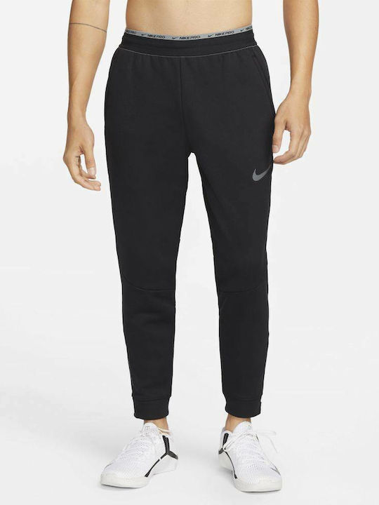 Nike Pro Παντελόνι Φόρμας με Λάστιχο Μαύρο