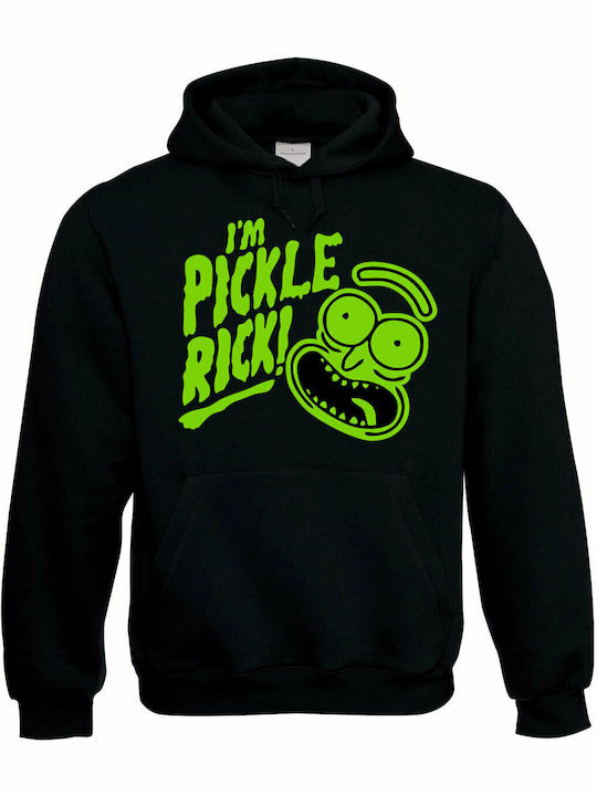 Pegasus I'm Pickle Rick Hanorac cu glugă Rick și Morty Negru