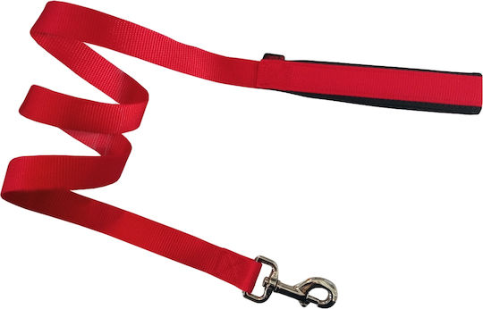Pet Interest Dog Leash/Lead Strap Single Layer Neoprene S in Red color 1.2m x 1.5cm