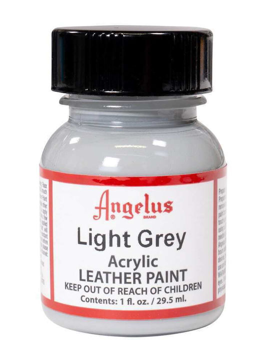 Angelus Acrylic Βαφή για Δερμάτινα Παπούτσια Light Grey 29.5ml