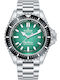 Skydiver Neptunian Men's Watch 44mm Automatic with Silver Stainless Steel Bracelet