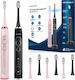 Berdsen Sonic B4 Duo Periuță de dinți electrică cu Temporizator Pink / Black
