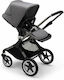 Bugaboo Fox 3 2 in 1 Complete Reglabil 2 în 1 Cărucior pentru copii Potrivit pentru Nou-născut Grafit/gri Melange 9.9kg