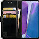 Rosso Element Wallet Piele artificială Negru (Galaxy Note 20)