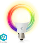 Nedis Smart Λάμπα LED 9W για Ντουί E27 RGBW 806lm Dimmable