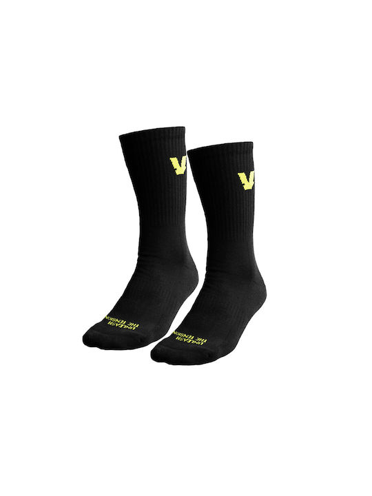 Volt Fusion Κάλτσες για Τέννις Μαύρες 2 Ζεύγη Padel