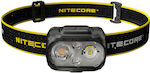 NiteCore Επαναφορτιζόμενος Φακός Κεφαλής LED Αδιάβροχος IP66 με Μέγιστη Φωτεινότητα 520lm