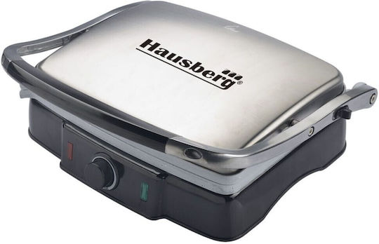 Hausberg HB-533 Τοστιέρα Γκριλιέρα 2200W Inox