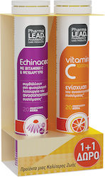 Pharmalead Echinacea Vitamin C Zinc + Vitamin C 1000 2 x 20 αναβράζοντα δισκία Pharmalead Echinacea Vitamin C Zinc + Vitamin C 1000 2 x 20 αναβράζοντα δισκία