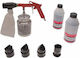 BGS Technic BGS-3650 Πιστόλι Αμμοβολής Αέρος με Δοχείο & Αξεσουάρ