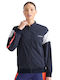 Women's Short Bomber Jacket for Spring or Autumn Rich Navy Blue