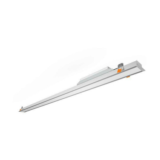 Geyer LED Γραμμικό Χωνευτό Φωτιστικό Οροφής 40W Φυσικό Λευκό IP20 με Ρυθμιζόμενη Ένταση Μ120xΒ5.5xΥ2.5εκ.