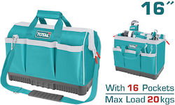 Total Over the Shoulder Tool Bag Light Blue L41.5xW23xH30cm