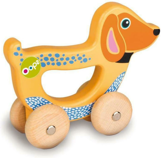 Oops Entlang schieben Easy Go aus Holz mit Sounds für 12++ Monate (Verschiedene Designs/Sortimente von Designs) 1 Stk