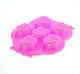 Silicone Ice Cube Tray 6 Slots Pink MM004133589