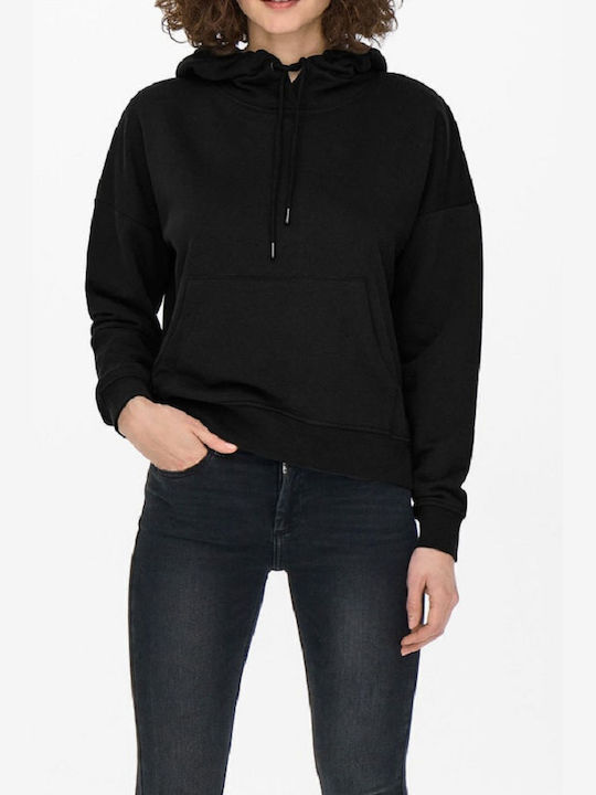 Only Women's Hooded Sweatshirt Black