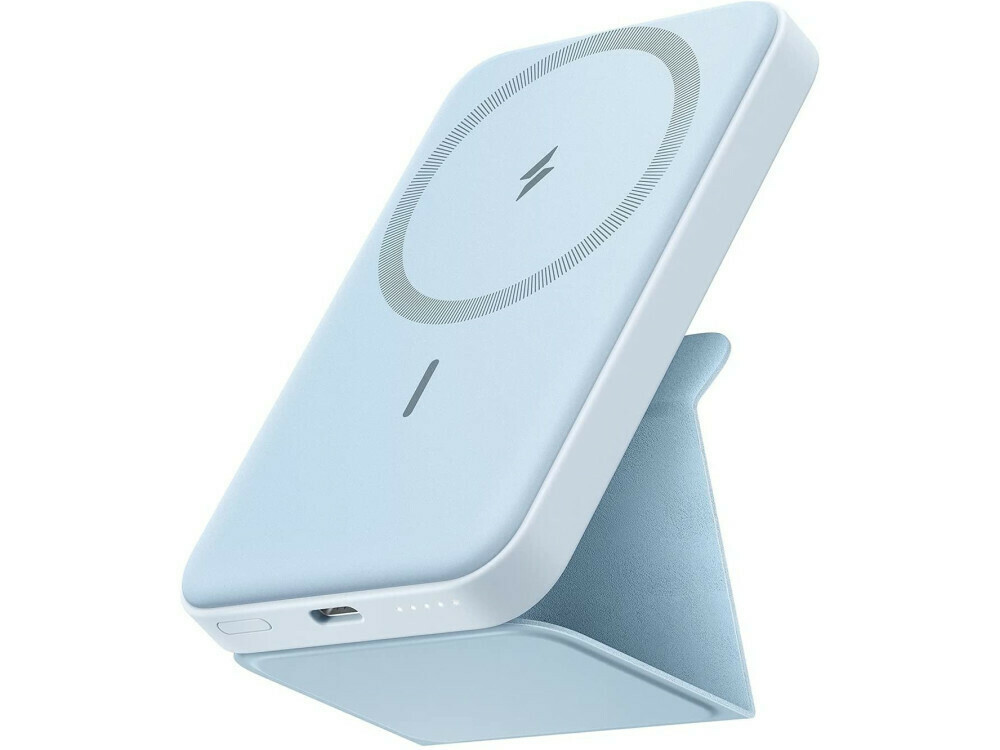 Anker PowerCore MagGo 622 5000mAh 12W με Θύρα USBC Misty Blue