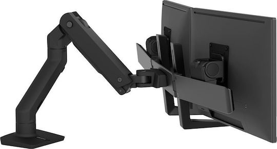 Ergotron HX Desk Βάση Γραφείου για 2 Οθόνες έως 32" με Βραχίονα