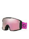 Oakley Line Miner Ски & Сноуборд Маска Детска Розов с Леща в Цвят Розов